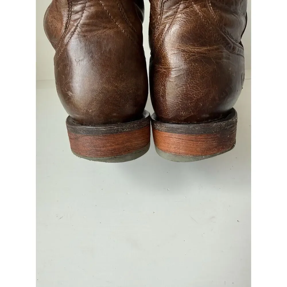 Ariat 13D Circuit Patriot Western Boot Full-Grain Leather American Flag Sq Toe